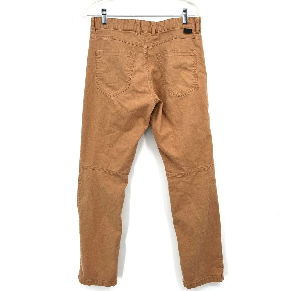 The North Face outdoor gorpcore tan brown trail pants 30 articulated knees